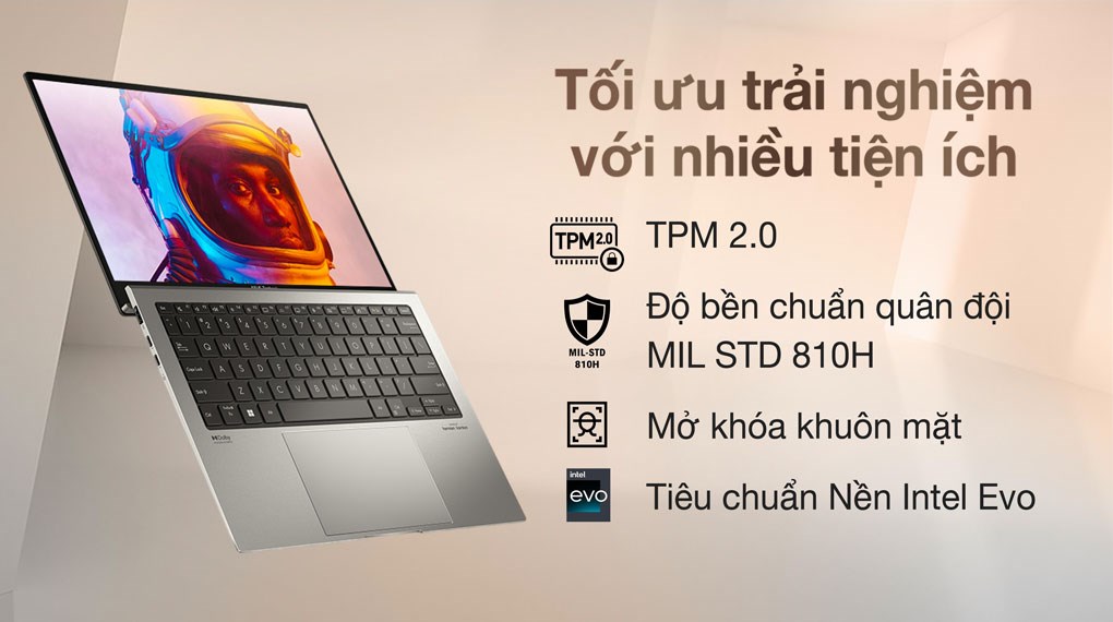 Laptop Asus Zenbook S 13 OLED UX5304VA i7 1355U/32GB/1TB/Túi/Win11 (NQ126W)