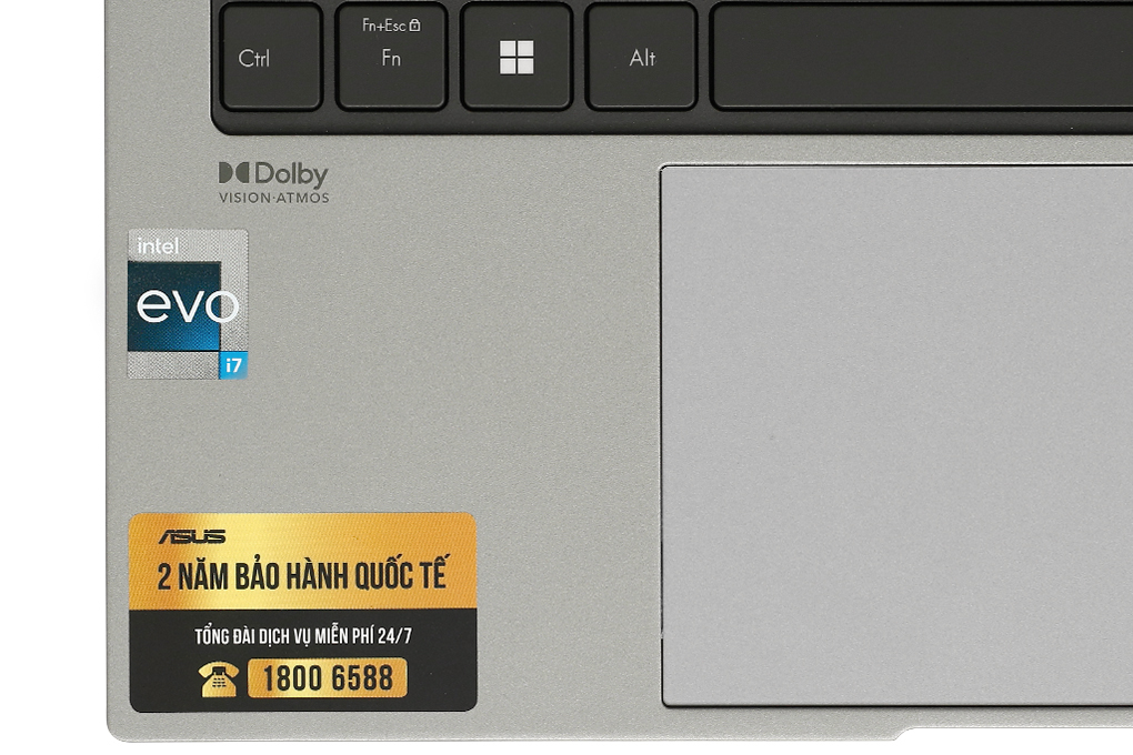 Laptop Asus Zenbook S 13 OLED UX5304VA i7 1355U/32GB/1TB/Túi/Win11 (NQ126W) Màu Xám
