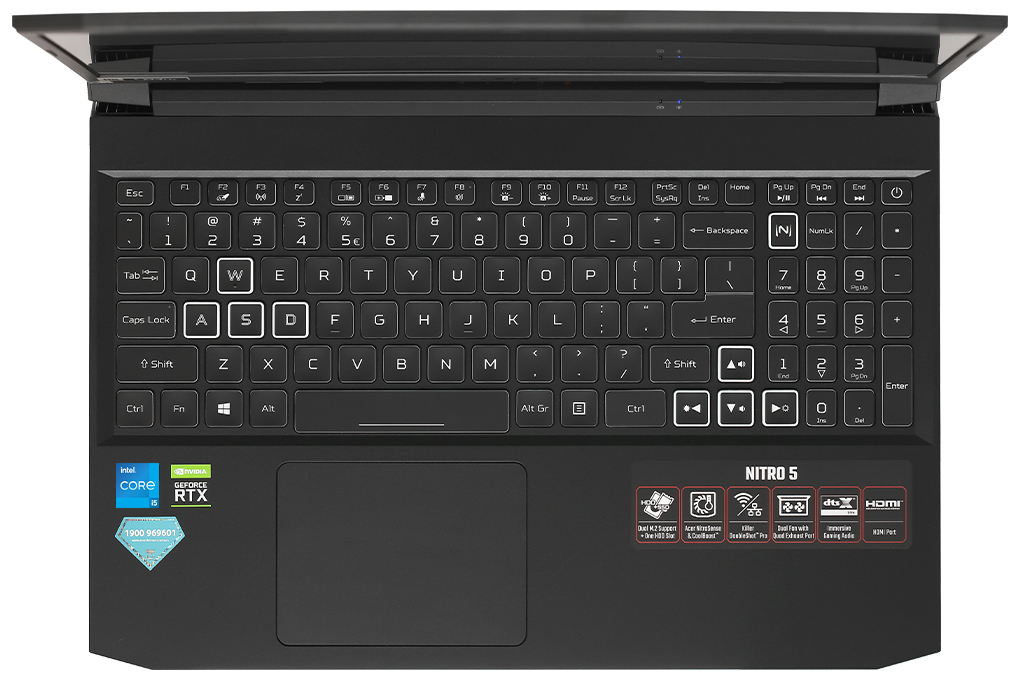 Laptop Acer Gaming Nitro 5 AN515 57 53F9 i5 11400H/8GB/512GB/4GB RTX3050/144Hz/Win11 (NH.QENSV.008) - 4