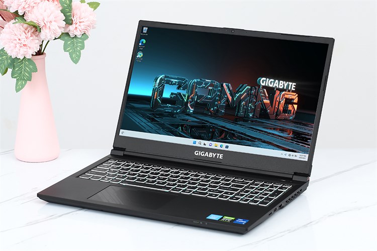 Laptop Gigabyte Gaming G5 i5 12500H/8GB/512GB/4GB RTX3050/144Hz/Win11 (GE-51VN263SH) Màu Đen