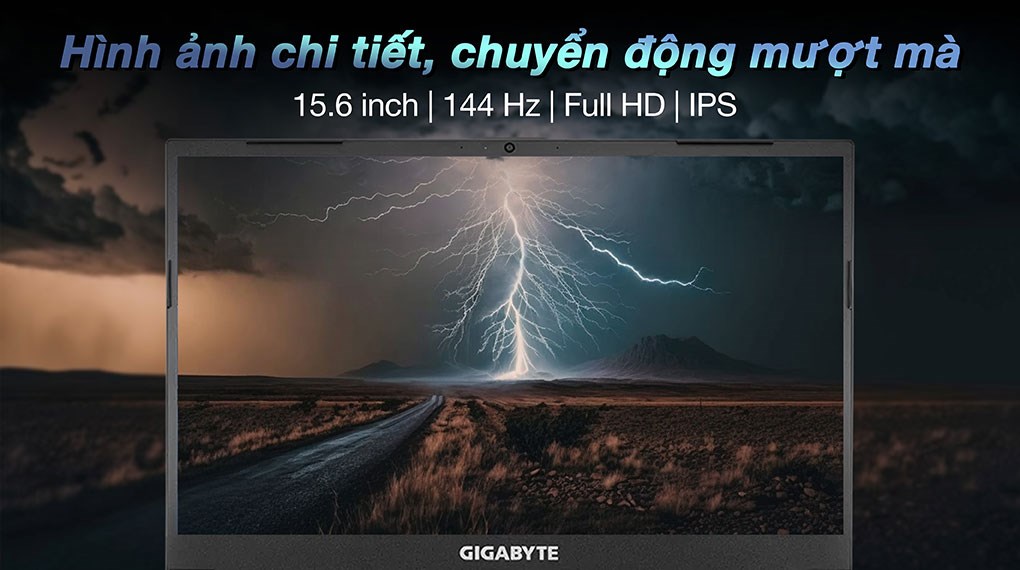 Laptop Gigabyte Gaming G5 i5 12500H/16GB/512GB/4GB RTX3050/144Hz/Win11 (GE-51VN213SH)