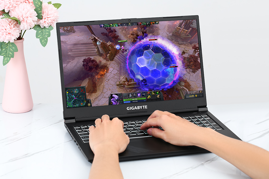 Laptop Gigabyte Gaming G5 i5 12500H/16GB/512GB/4GB RTX3050/144Hz/Win11 (GE-51VN213SH) - 13