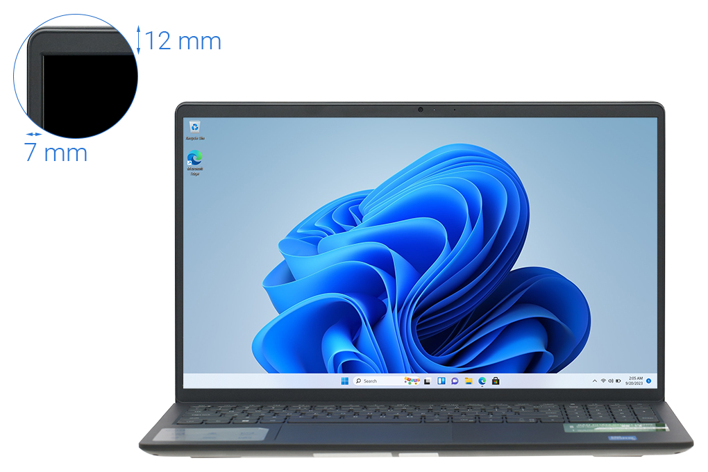 Laptop Dell Inspiron 3530 - N3530-i5U085W11BLU (i5 1335U, 8GB, 512GB, Full HD 120Hz, OfficeHS, Win11) Màu Đen
