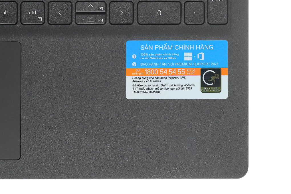 Laptop Dell Inspiron 15 3520 i3 1215U/8GB/512GB/120Hz/OfficeHS/Win11 (71003264) Màu Đen