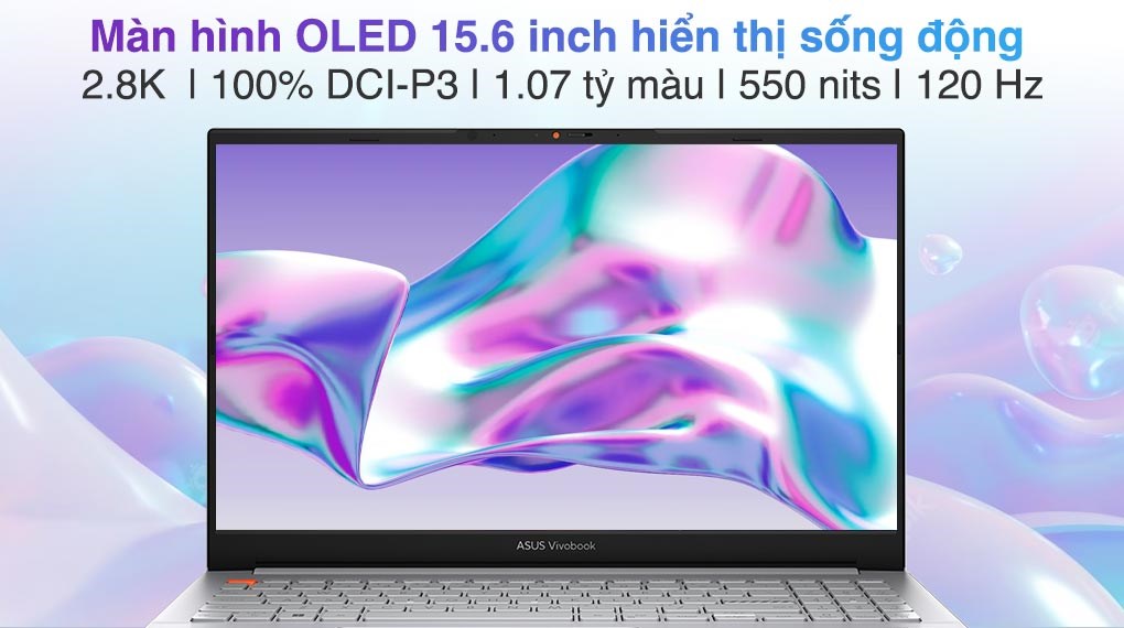 Laptop Asus Vivobook Pro 15 OLED K6502VU i5 13500H/16GB/512GB/6GB RTX4050/Win11 (MA089W)
