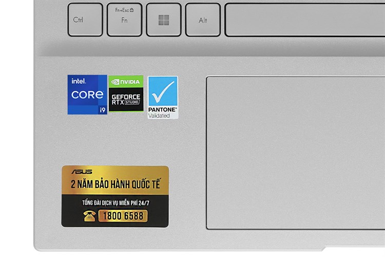 Laptop Asus Vivobook Pro 15 OLED K6502VU i9 13900H/16GB/512GB/6GB RTX4050/Win11 (MA090W) Màu Bạc