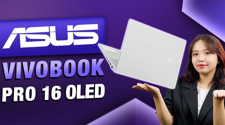 Laptop Asus Vivobook Pro 16 OLED K6602VV i9 13900H/16GB/1TB/8GB RTX4060/Win11 (MX077W)