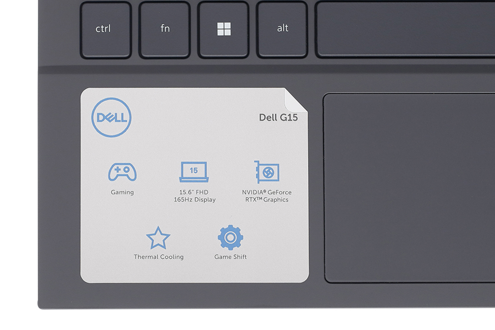 Laptop Dell Gaming G15 5530 i7 13650HX/16GB/512GB/6GB RTX4050/165Hz/OfficeHS/Win11 (i7H165W11GR4050) Màu Xám