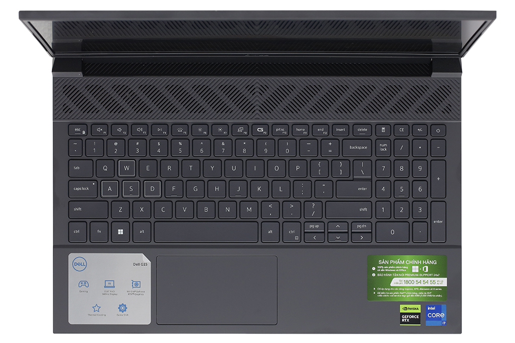 Laptop Dell Gaming G15 5530 i7 13650HX/16GB/512GB/6GB RTX4050/165Hz/OfficeHS/Win11 (i7H165W11GR4050) Màu Xám