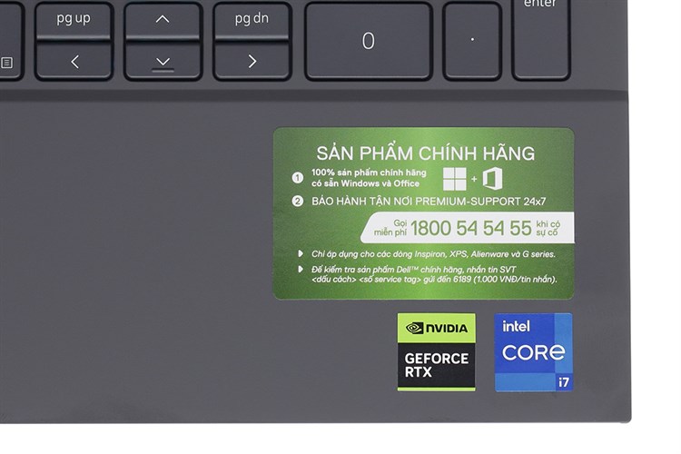 Laptop Dell Gaming G15 5530 i7 13650HX/16GB/512GB/6GB RTX4050/165Hz/OfficeHS/Win11 (i7H165W11GR4050) Màu Xám