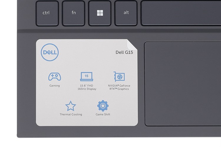 Laptop Dell Gaming G15 5530 i7 13650HX/16GB/512GB/8GB RTX4060/165Hz/OfficeHS/Win11 (i7H165W11GR4060) Màu Xám