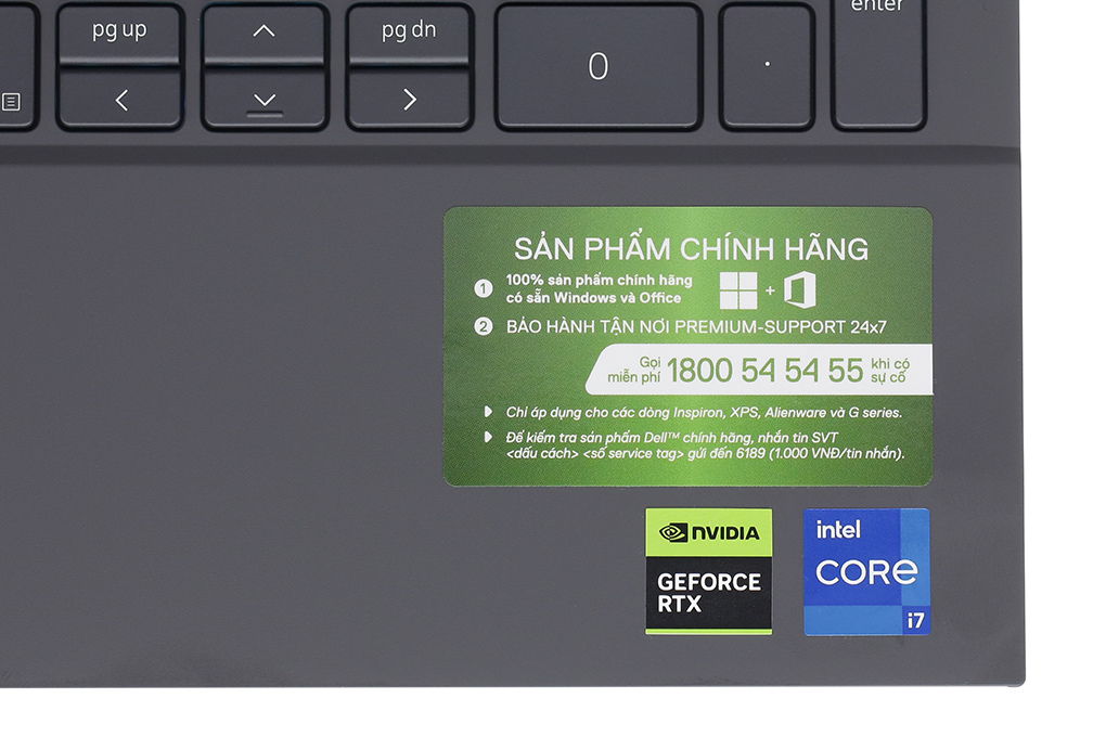 Laptop Dell Gaming G15 5530 i7 13650HX/16GB/512GB/8GB RTX4060/165Hz/OfficeHS/Win11 (i7H165W11GR4060) Màu Xám