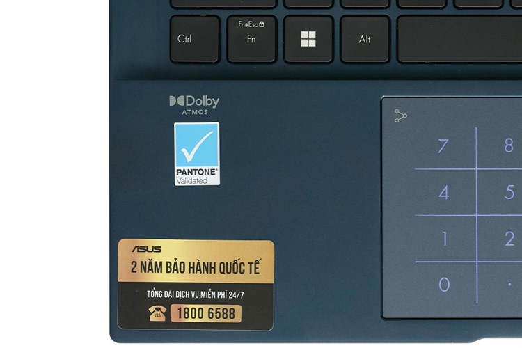 Laptop Asus Zenbook 14 OLED UX3402VA i7 1360P/16GB/512GB/Cáp/Túi/Win11 (KM068W) Màu Xanh