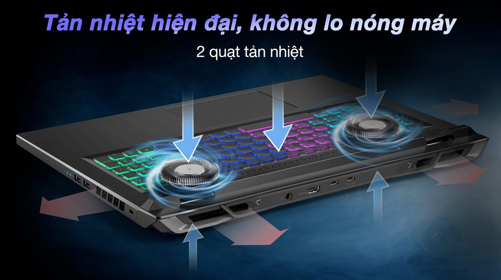 Laptop Acer Gaming Nitro 17 Phoenix AN17 51 50B9 i5 13500H/8GB/512GB/6GB RTX4050/165Hz/Win11 (NH.QK5SV.001)