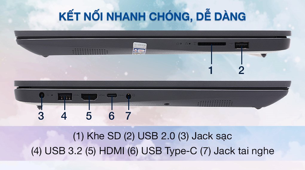 Laptop Lenovo Ideapad 3 15ITL6 i3 1115G4/8GB/256GB/Win11 (82H803SGVN)