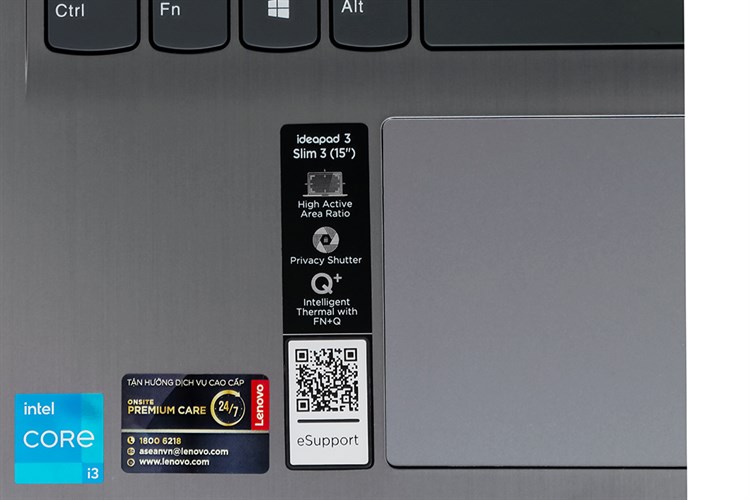 Laptop Lenovo Ideapad 3 15ITL6 i3 1115G4/8GB/256GB/Win11 (82H803SGVN) Màu Xám