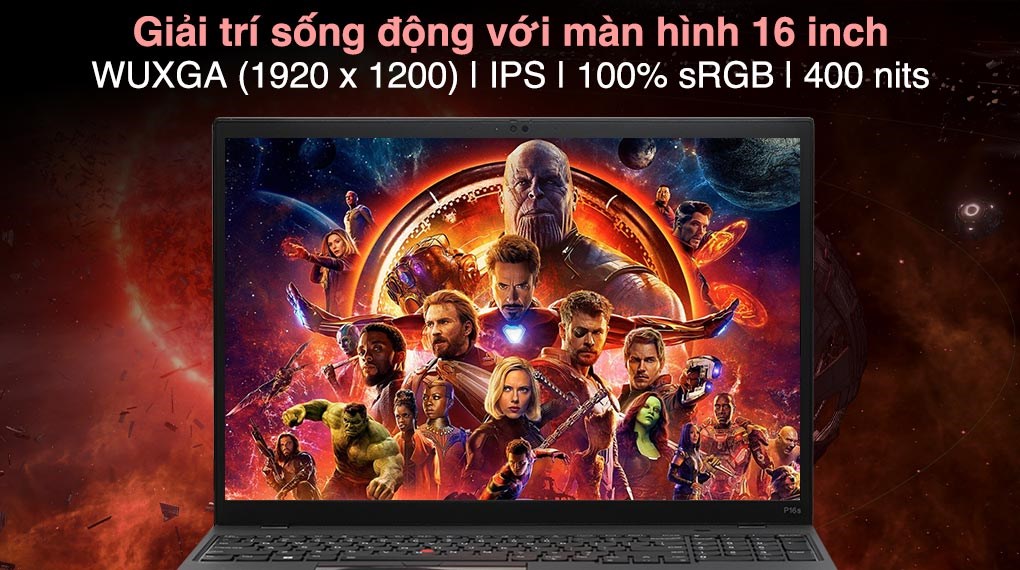 Laptop Lenovo Thinkpad P16s Gen 1 i7 1260P/16GB/512GB/4GB QuadroT550/Win11 Pro (21BT0064VN)