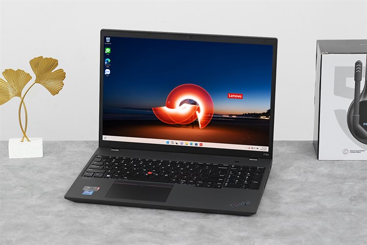 Laptop Lenovo Thinkpad P16s Gen 1 i7 1260P/16GB/512GB/4GB QuadroT550/Win11 Pro (21BT0064VN) Màu Đen
