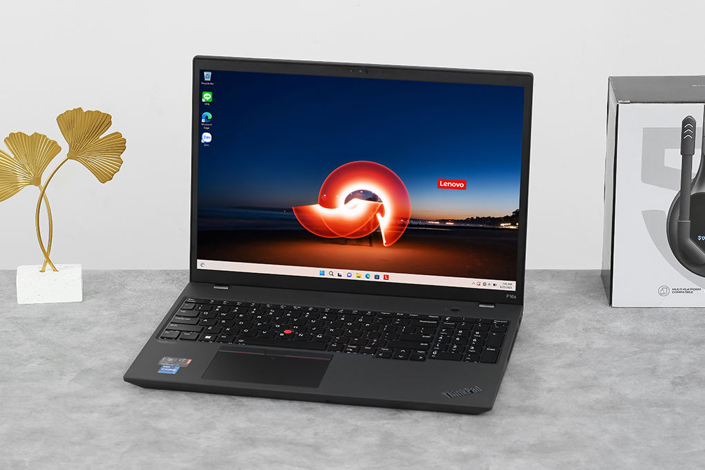Laptop Lenovo Thinkpad P16s Gen 1 i7 1260P/16GB/512GB/4GB QuadroT550/Win11 Pro (21BT0064VN) Màu Đen