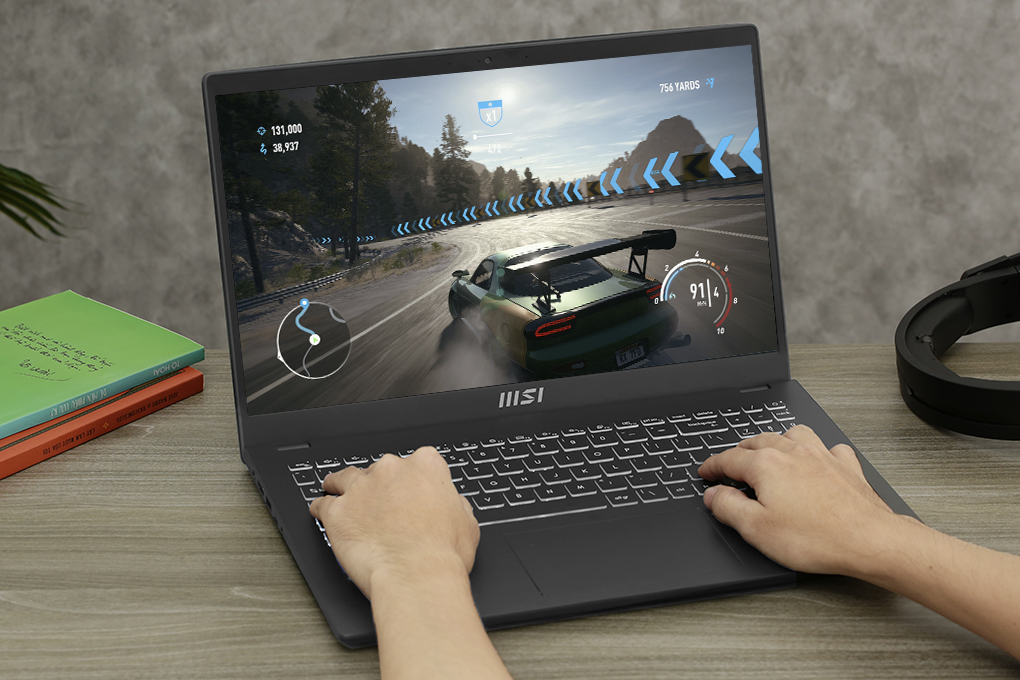 Laptop MSI Modern 15 B12MO - 487VN (i7 1255U, 16GB, 512GB, Full HD, Win11) Màu Đen