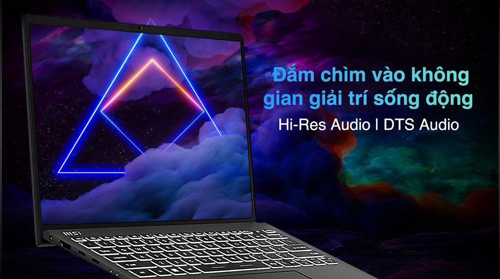 Laptop MSI Prestige 13 Evo A13M i7 1360P/16GB/1TB/Balo/Win11 (081VN)