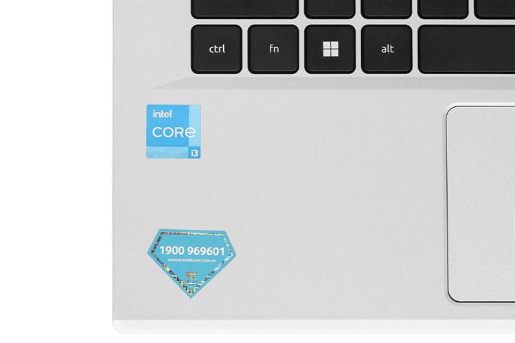 Laptop Acer Aspire 3 A314 36M 391A i3 N305/8GB/512GB/Win11 (NX.KDMSV.002) Màu Bạc