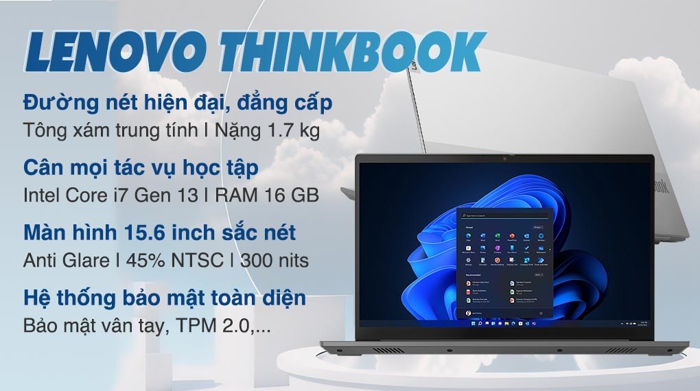Laptop Lenovo ThinkBook 15 G5 IRL i7 1355U/16GB/512GB/15.6"F/Win11 (21JD002AVN)
