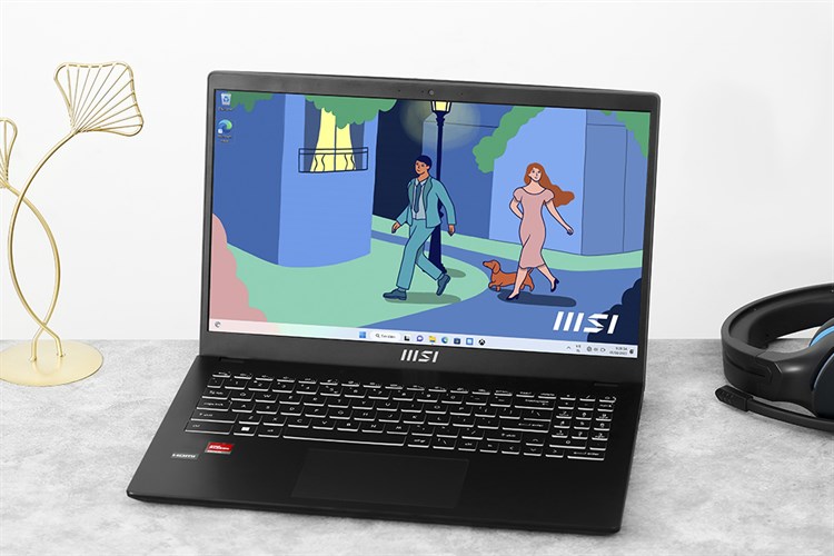 Laptop MSI Modern 15 B7M R7 7730U/16GB/512GB/Win11 (238VN) Màu Đen