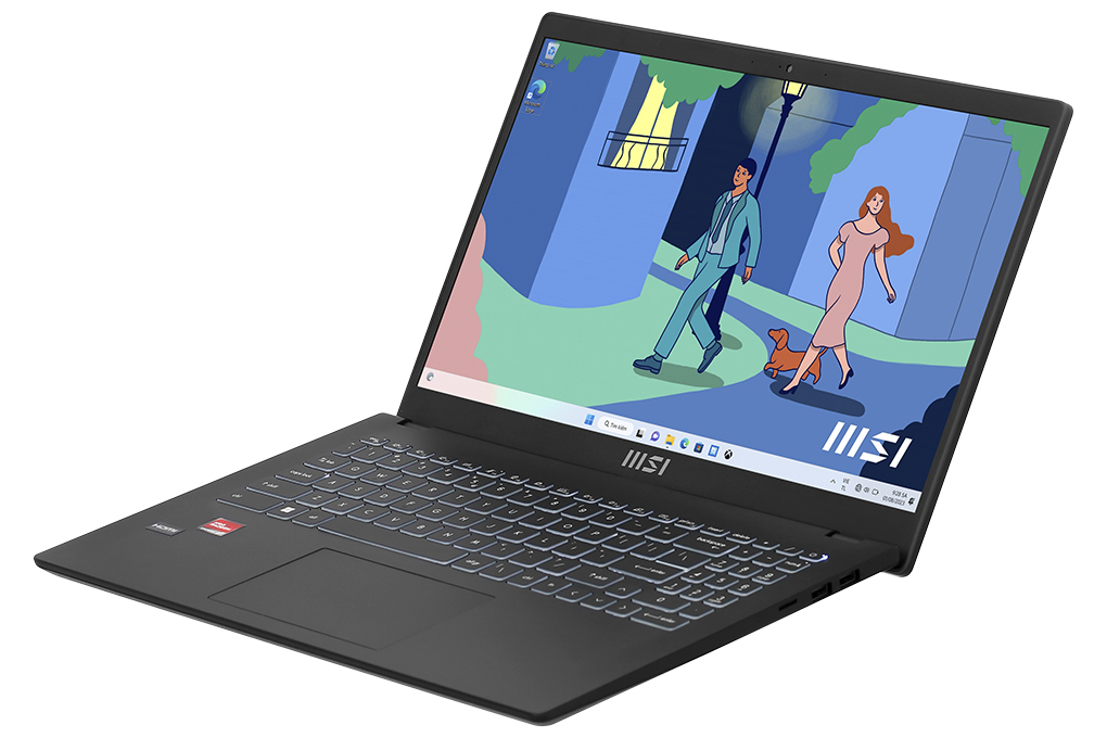 Laptop MSI Modern 15 B7M R7 7730U/16GB/512GB/Win11 (238VN) Màu Đen