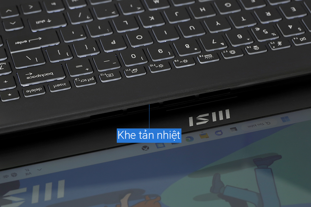 Laptop MSI Modern 15 B7M R7 7730U/16GB/512GB/Win11 (238VN) Màu Đen