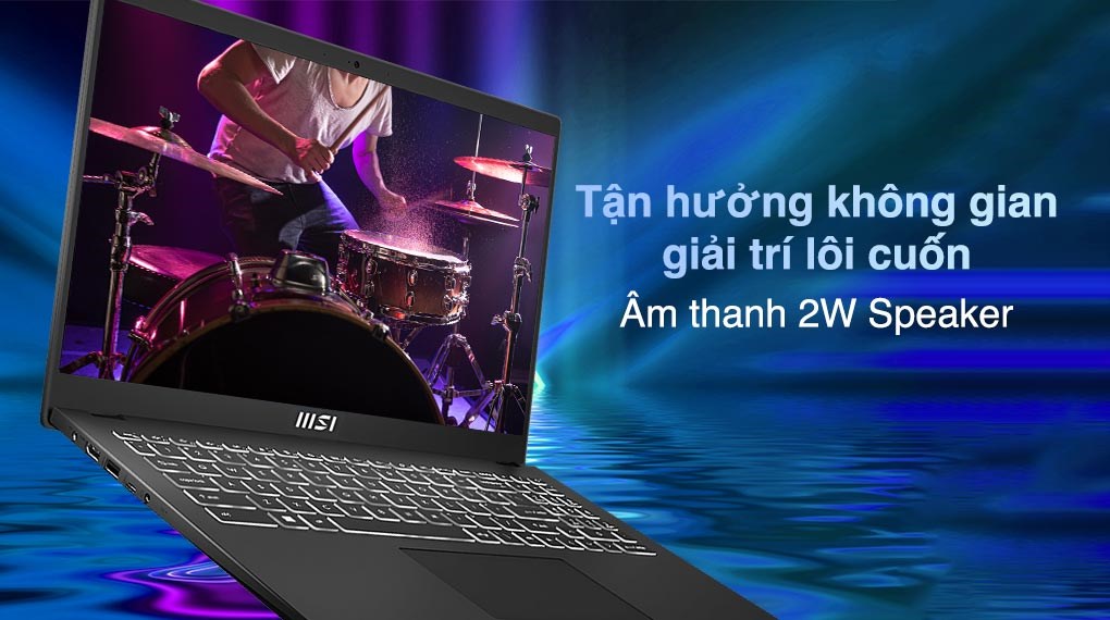 Laptop MSI Modern 15 B12MO - 628VN (i5 1235U, 16GB, 512GB, Full HD, Win11)