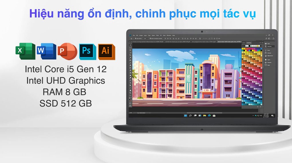 Laptop Dell Vostro 14 3420 i5 1235U/8GB/512GB/OfficeHS/Win11 (71003348)