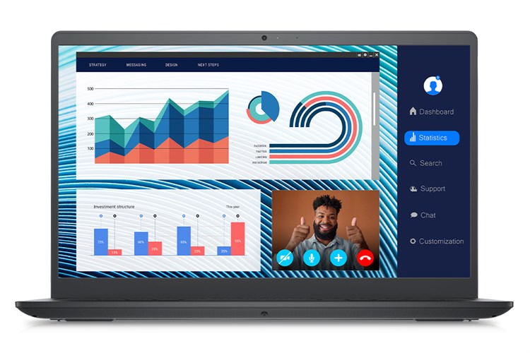 Laptop Dell Vostro 14 3420 i5 1235U/8GB/512GB/OfficeHS/Win11 (71003348) Màu Xám