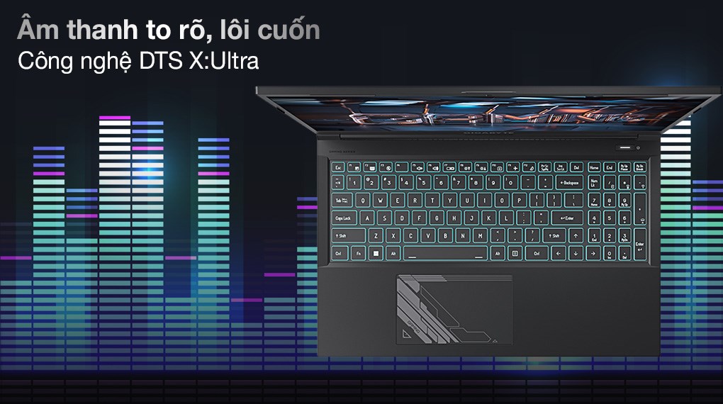 Laptop Gigabyte Gaming G5 i5 12500H/8GB/512GB/6GB RTX4050/144Hz/Win11 (MF-E2VN333SH)