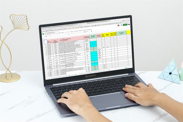 Laptop SingPC M16 i7 1065G7/8GB/512GB/2GB MX330/Win11 Pro (M16i7108M5-W) Màu Xám