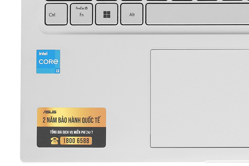Laptop Asus Vivobook 15 X1504ZA - NJ102W (i3 1215U, 8GB, 512GB, Full HD, Win11) Màu Bạc