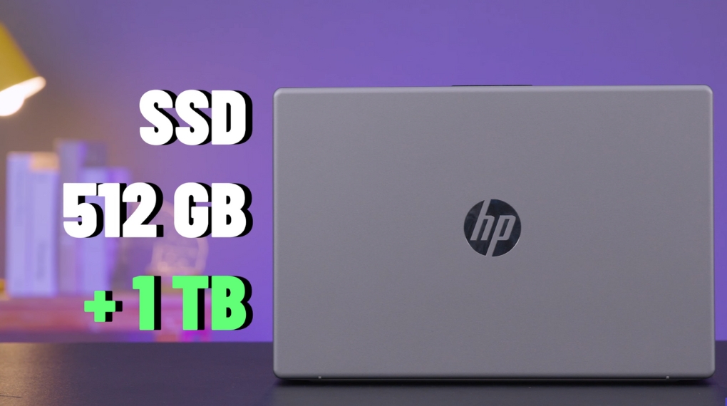 Laptop HP 245 G10 R5 7520U (8F155PA) - Dung lượng bộ nhớ