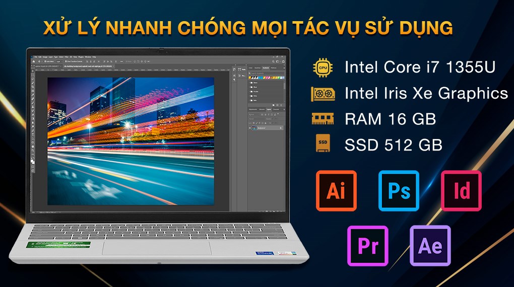 Laptop Dell Inspiron 14 5430 i7 1355U/16GB/512GB/OfficeHS/Win11 (20DY3)