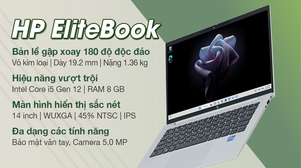 Laptop HP EliteBook 840 G9 i5 1240P/8GB/512GB/Win11 Pro (6Z969PA) hover