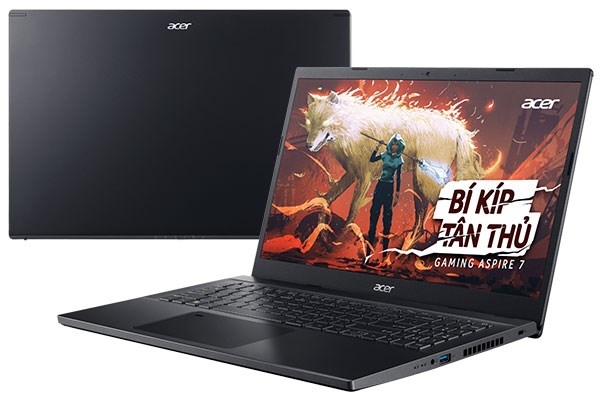 Laptop Acer Aspire 7 Gaming A715 76G 59MW i5 12450H/8GB/512GB/4GB RTX2050/144Hz/Win11 (NH.QMYSV.001)