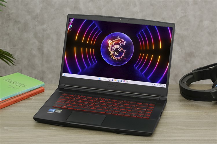 Laptop MSI Gaming GF63 12UCX i5 12450H/8GB/512GB/4GB RTX2050/144Hz/Win11 (841VN) Màu Đen