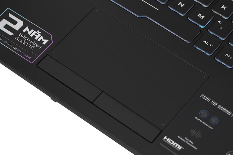 Laptop Asus TUF Gaming F15 FX506HE i7 11800H/16GB/512GB/4GB RTX3050Ti/144Hz/Win11 (HN378W) Màu Đen