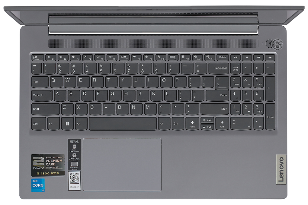 Laptop Lenovo Ideapad Slim 3 15IAH8 i5 12450H/16GB/1TB/Win11 (83ER000FVN) Màu Xám