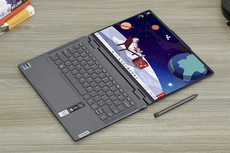 Laptop Lenovo Yoga 7 14IRL8 i5 1340P/16GB/512GB/Touch/Pen/OfficeHS/Win11 (82YL006AVN) Màu Xám