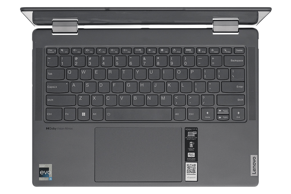 Laptop Lenovo Yoga 7 14IRL8 i5 1340P/16GB/512GB/Touch/Pen/OfficeHS/Win11 (82YL006AVN) Màu Xám