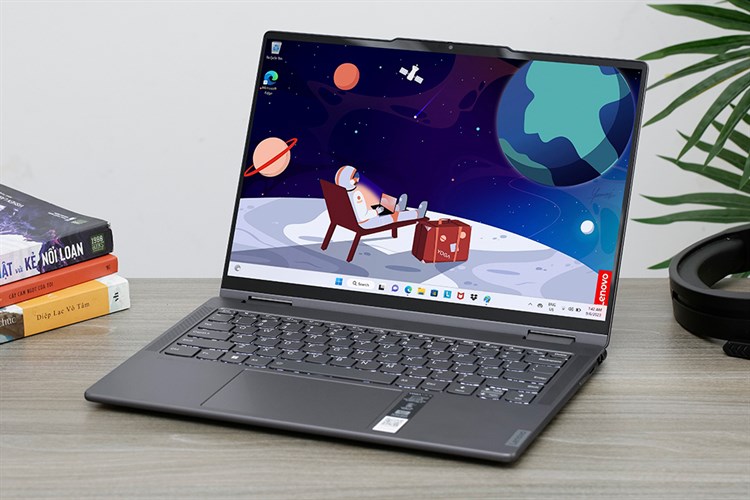 Laptop Lenovo Yoga 7 14IRL8 i7 1360P/16GB/512GB/Touch/Pen/OfficeHS/Win11 (82YL006BVN) Màu Xám