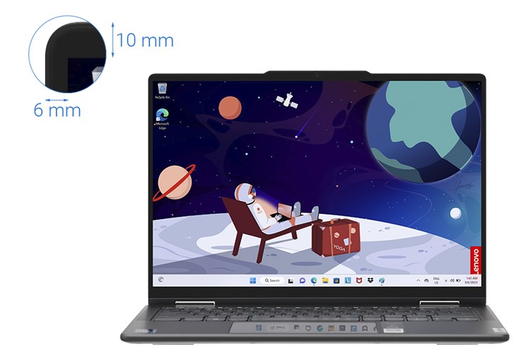 Laptop Lenovo Yoga 7 14IRL8 i7 1360P/16GB/512GB/Touch/Pen/OfficeHS/Win11 (82YL006BVN) Màu Xám