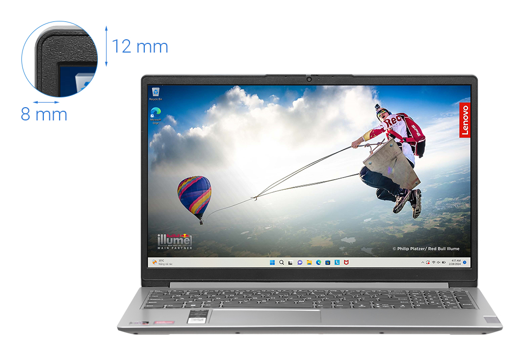 Laptop Lenovo Ideapad 1 15ALC7 R7 5700U/16GB/512GB/Win11 (82R400C1VN) - 3