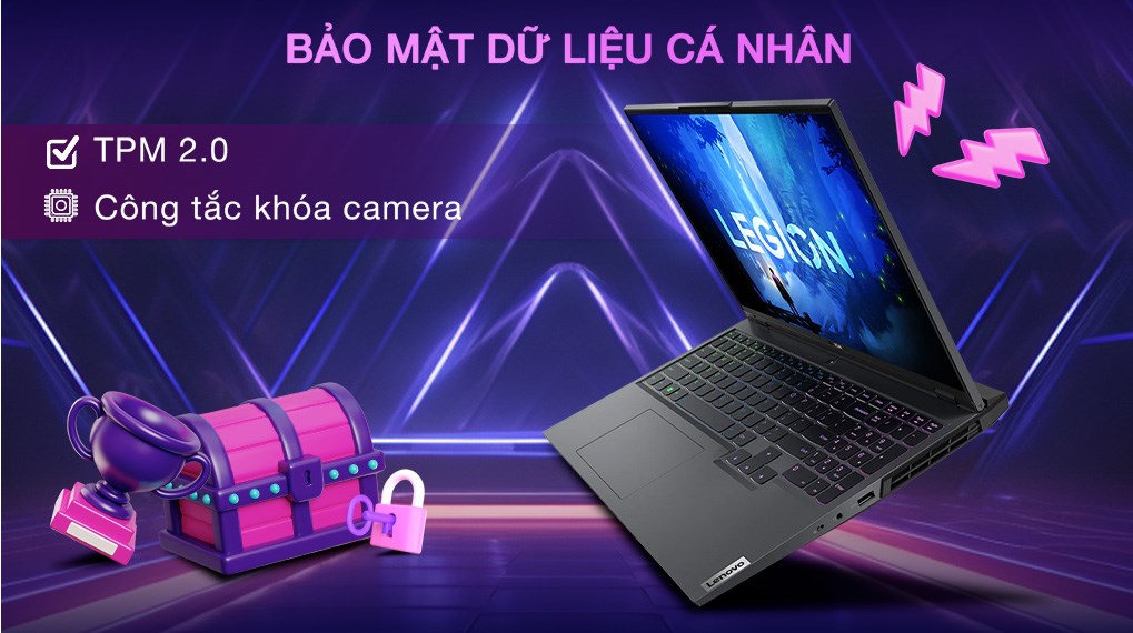 Laptop Lenovo Gaming Legion 5 16IRH8 i7 13700H/16GB/1TB/8GB RTX4060/165Hz/Win11 (82YA00DTVN)