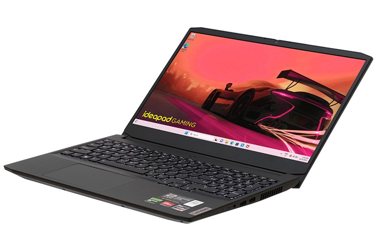 Laptop Lenovo Ideapad Gaming 3 15ACH6 R5 5500H/16GB/512GB/4GB RTX2050/144Hz/Win11 (82K2027PVN) Màu Đen